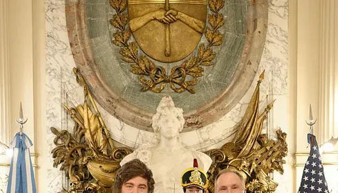 Milei se reunió con el embajador de Estados Unidos en medio de la crisis en Medio Oriente