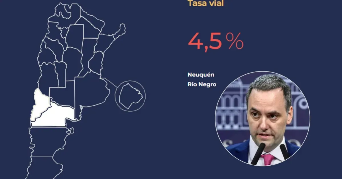 La tasa vial se convierte en el impuesto municipal más alto en Neuquén y Río Negro