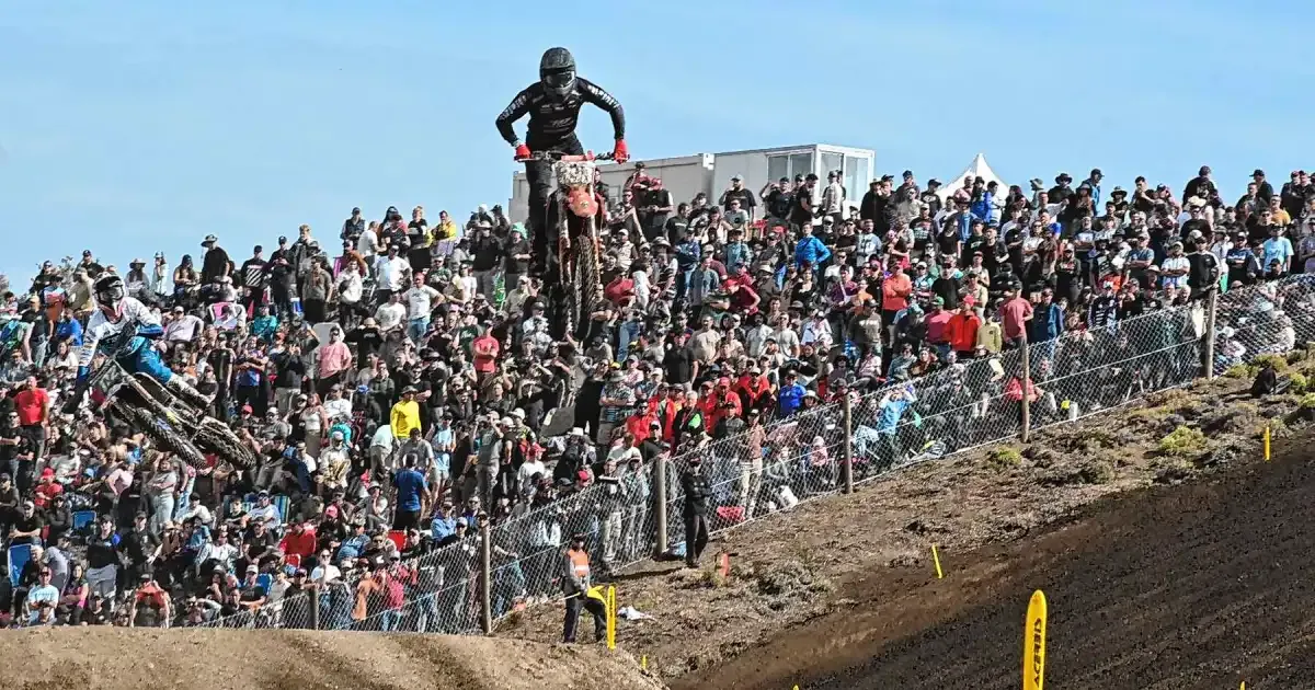 El Mundial de motocross comenzó en Bariloche con Santiago Montero en acción