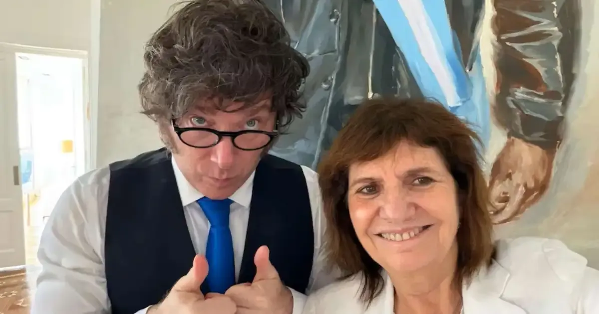 Milei y Bullrich definen estrategia para la reforma laboral en Olivos