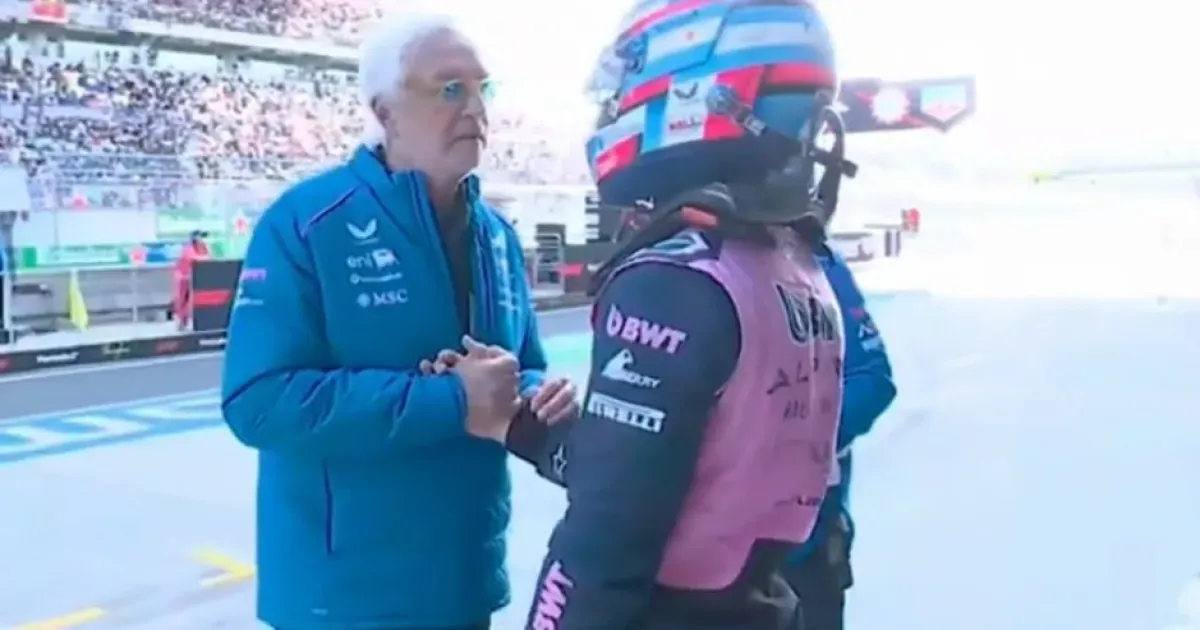 Briatore respalda a Colapinto tras problemas técnicos en el A256