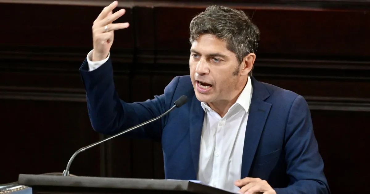 Kicillof criticó a Milei y su gestión: 'Argentina no va bien'