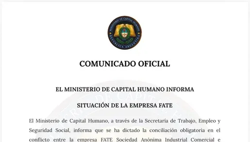 Gobierno frena despidos en Fate por 15 días tras mediación