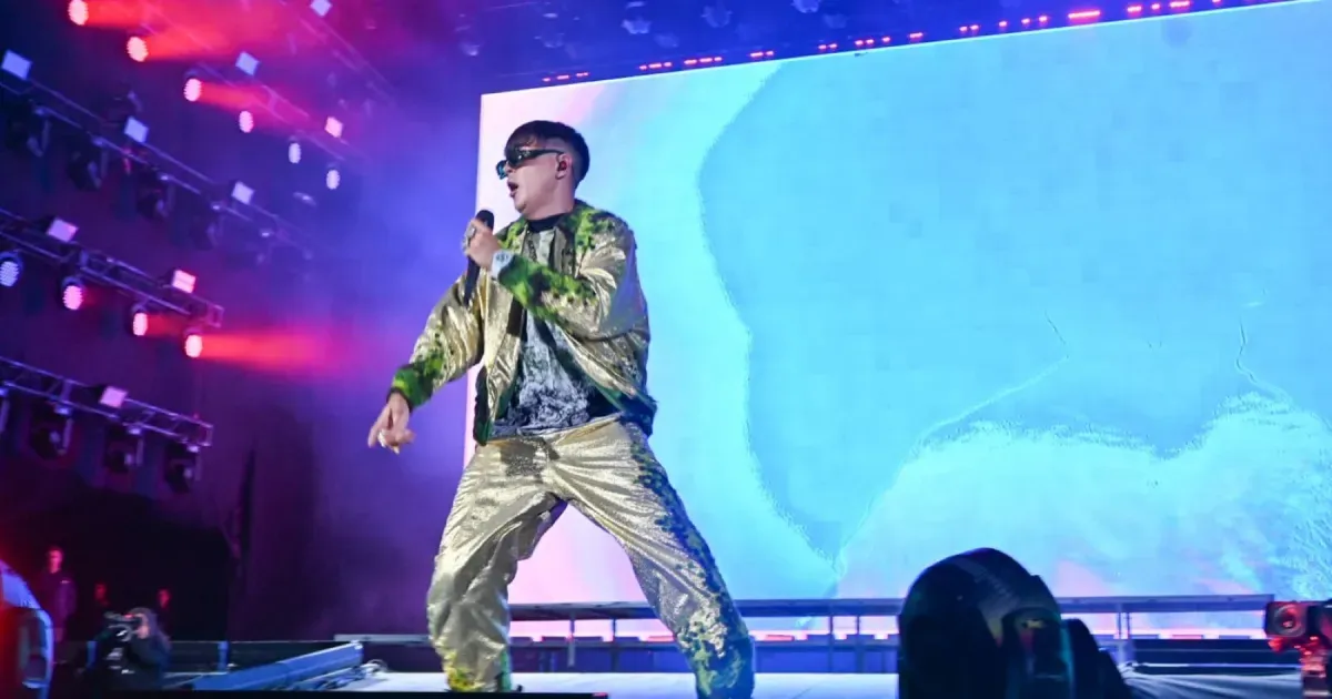 YSY-A electrizó a Roca en la Fiesta de la Manzana 2026 con su "sismo"