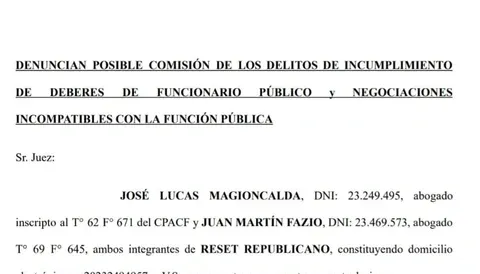 Denuncian a Sturzenegger y piden investigar un contrato de 114 millones con la AACI