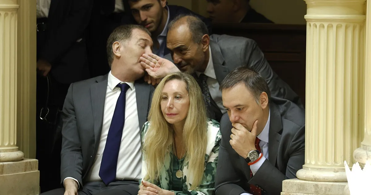 Karina Milei se mostró en la jura del Senado y chocó con Victoria Villarruel