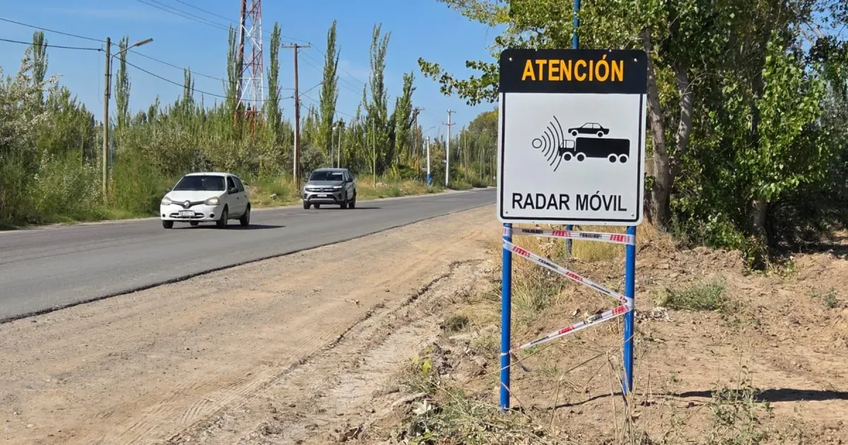 Roca implementará controles de velocidad con radares móviles en la ciudad