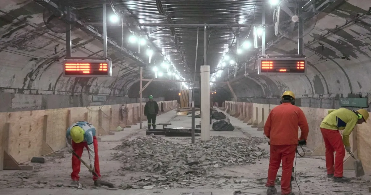 Subte: reabren Plaza Italia, Uruguay y Carlos Gardel a fin de mes